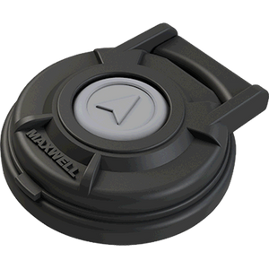 Maxwell Foot Switch | Compact Covered Black