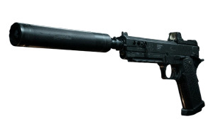 Silenced Firearm Vinyl Car Decal Sticker – Waterproof & UV-Resistant 8"