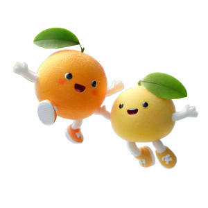 Floating Fruits Vinyl Car Decal Sticker – Waterproof & UV-Resistant 8"