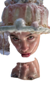 Whimsical Mirror Selfie Vinyl Car Decal Sticker – Waterproof & UV-Resistant 8"