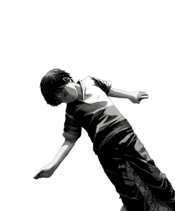 Kid In Rubble Vinyl Car Decal Sticker – Waterproof & UV-Resistant 8"