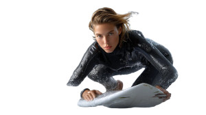 Fearless Surfer Vinyl Car Decal Sticker – Waterproof & UV-Resistant 8"