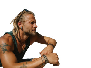 Tattooed Sailor Vinyl Car Decal Sticker – Waterproof & UV-Resistant 8"