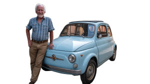 Proud Elderly Man Vinyl Car Decal Sticker – Waterproof & UV-Resistant 8"