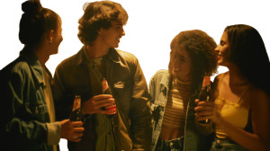 Stylish Party Scene Vinyl Car Decal Sticker – Waterproof & UV-Resistant 8"