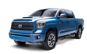 2022-2023 Toyota Tundra Nerf Bar | N-Fab Predator Pro With Drop Down Steps - Black Textured Powder Coated