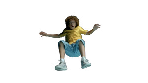 Floating Boy Void Vinyl Car Decal Sticker – Waterproof & UV-Resistant 8"