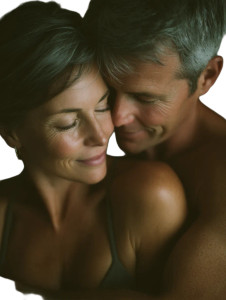 Intimate Couple Hugging Vinyl Car Decal Sticker – Waterproof & UV-Resistant 8"