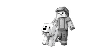 Minecraft Snow Adventure Vinyl Car Decal Sticker – Waterproof & UV-Resistant 8"