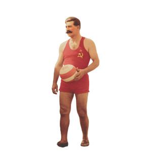 Stalin Beach Volleyball Vinyl Car Decal Sticker – Waterproof & UV-Resistant 8"