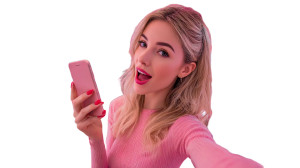 Instagram Model Posing Vinyl Car Decal Sticker – Waterproof & UV-Resistant 8"