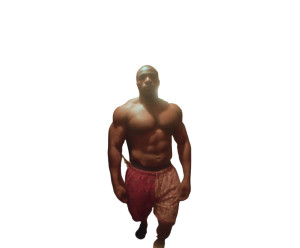 Muscular Body Builder Vinyl Car Decal Sticker – Waterproof & UV-Resistant 8"