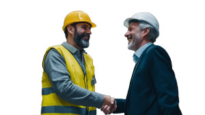 Workplace Handshake Vinyl Car Decal Sticker – Waterproof & UV-Resistant 8"