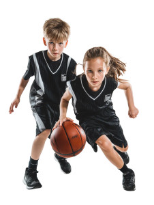 Kids Playing Basketball Vinyl Car Decal Sticker – Waterproof & UV-Resistant 8" Kids Playing Basketball Vinyl Car Decal Sticker – Waterproof & UV-Resistant 8"
