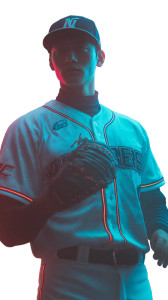 Futuristic Korean Pitcher Vinyl Car Decal Sticker – Waterproof & UV-Resistant 8"