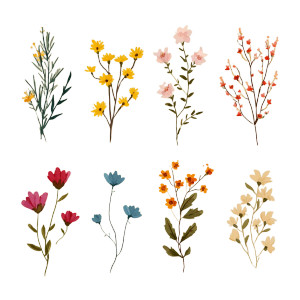 Wildflowers Vinyl Car Decal Sticker – Waterproof & UV-Resistant 8" Wildflowers Vinyl Car Decal Sticker – Waterproof & UV-Resistant 8"