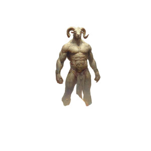 Wrestler Goat Bodybuilder Vinyl Car Decal Sticker – Waterproof & UV-Resistant 8"