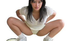 Japanese Tennis Player Vinyl Car Decal Sticker – Waterproof & UV-Resistant 8"