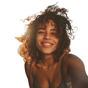 Joyful Brazilian Woman V2 Vinyl Car Decal Sticker – Waterproof & UV-Resistant 8" Joyful Brazilian Woman V2 Vinyl Car Decal Sticker – Waterproof & UV-Resistant 8"