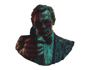 James Bond Noir Vinyl Car Decal Sticker – Waterproof & UV-Resistant 8"