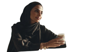 Omani Woman Close-Up Vinyl Car Decal Sticker – Waterproof & UV-Resistant 8"