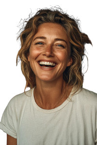 Joyful Market Woman Vinyl Car Decal Sticker – Waterproof & UV-Resistant 8"