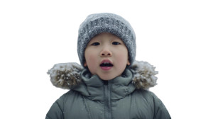 Chinese Child Speaking Vinyl Car Decal Sticker – Waterproof & UV-Resistant 8"