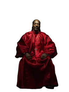 Snoop Dogg As Pope Vinyl Car Decal Sticker – Waterproof & UV-Resistant 8"