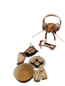 Gaming Prawn Vinyl Car Decal Sticker – Waterproof & UV-Resistant 8"