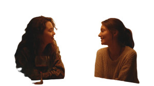 Friends Sharing Wine Vinyl Car Decal Sticker – Waterproof & UV-Resistant 8"