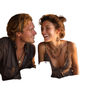 Joyful Italian Dinner Vinyl Car Decal Sticker – Waterproof & UV-Resistant 8"