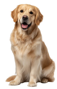 Happy Golden Retriever V15 Vinyl Car Decal Sticker – Waterproof & UV-Resistant 8" Happy Golden Retriever V15 Vinyl Car Decal Sticker – Waterproof & UV-Resistant 8"