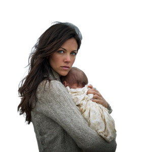 Mother And Baby V29 Vinyl Car Decal Sticker – Waterproof & UV-Resistant 8"