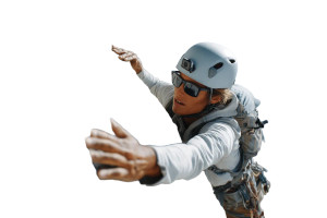 Rock Climber Ascending Vinyl Car Decal Sticker – Waterproof & UV-Resistant 8"