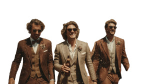 Joyful Wedding Friends Vinyl Car Decal Sticker – Waterproof & UV-Resistant 8"