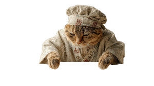 Udon Chef Cat V2 Vinyl Car Decal Sticker – Waterproof & UV-Resistant 8" Udon Chef Cat V2 Vinyl Car Decal Sticker – Waterproof & UV-Resistant 8"
