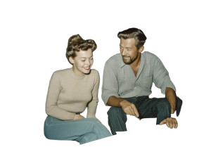 Couple Reviewing Documents Vinyl Car Decal Sticker – Waterproof & UV-Resistant 8"