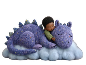 Sleeping Dinosaur Dream Vinyl Car Decal Sticker – Waterproof & UV-Resistant 8"