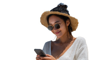 Beach Relaxation V3 Vinyl Car Decal Sticker – Waterproof & UV-Resistant 8"