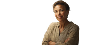Supermarket Owner Smiling Vinyl Car Decal Sticker – Waterproof & UV-Resistant 8"