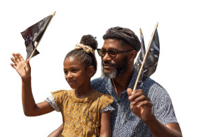 Juneteenth Celebration Vinyl Car Decal Sticker – Waterproof & UV-Resistant 8"