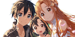 Sao Family Moment Vinyl Car Decal Sticker – Waterproof & UV-Resistant 8"