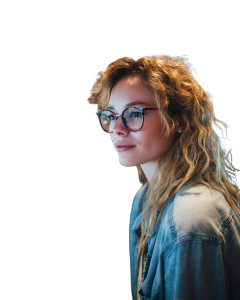 Young Women Betting Vinyl Car Decal Sticker – Waterproof & UV-Resistant 8"