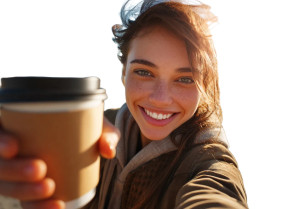 Smiling Beach Woman V2 Vinyl Car Decal Sticker – Waterproof & UV-Resistant 8"