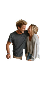 Joyful Couple Dancing Vinyl Car Decal Sticker – Waterproof & UV-Resistant 8"