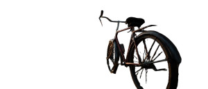 Old Rural Bicycle Vinyl Car Decal Sticker – Waterproof & UV-Resistant 8"