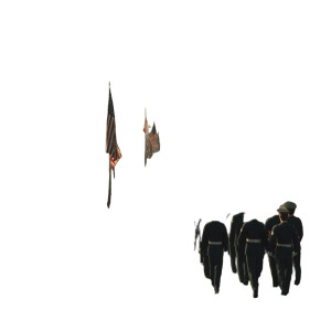 American Soldiers Parade Vinyl Car Decal Sticker – Waterproof & UV-Resistant 8"