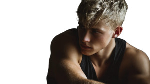 Mysterious Young Man V5 Vinyl Car Decal Sticker – Waterproof & UV-Resistant 8"