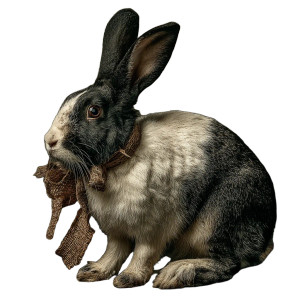 Slum Rabbit Vinyl Car Decal Sticker – Waterproof & UV-Resistant 8"