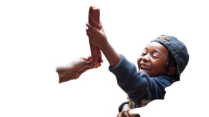 Vendor And Child Vinyl Car Decal Sticker – Waterproof & UV-Resistant 8"